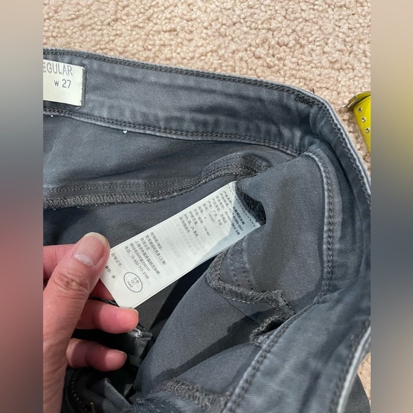 Women's ABERCROMBIE & FITCH New York Gray Denim Jeans - Picture 3 of 9